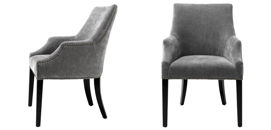 Стул Eichholtz Dining Chair Legacy grey Стул Eichholtz Dining Chair Legacy grey - Loft-Concept в Костроме