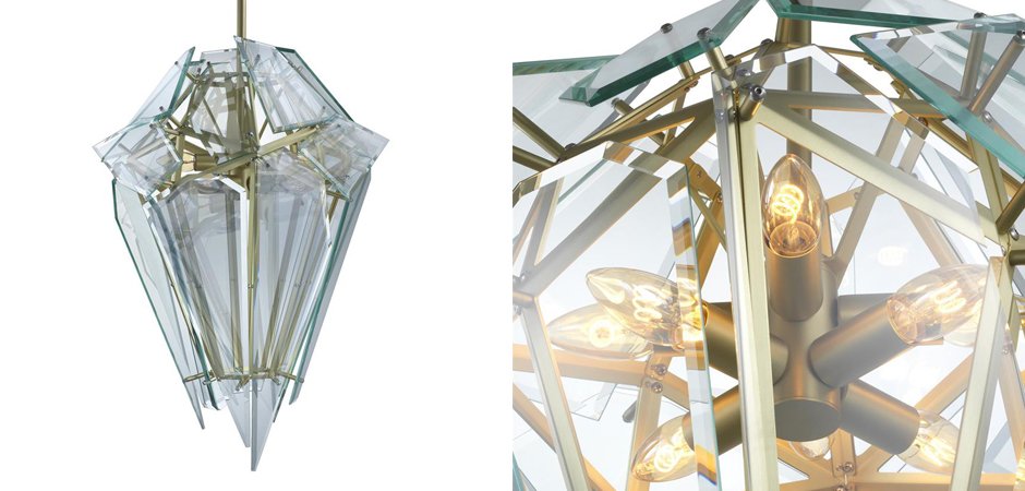 Люстра Chandelier Shard gold Люстра Chandelier Shard gold - Loft-Concept в Костроме