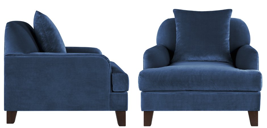 Кресло Grace Deep Blue Кресло Grace Deep Blue - Loft-Concept в Костроме