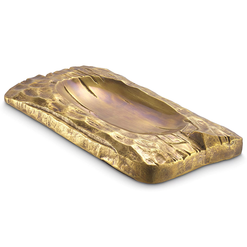 Поднос Eichholtz Tray Chiasso Brass Латунь Античная полированная Поднос Eichholtz Tray Chiasso Brass Латунь Античная полированная в Костроме | Loft Concept
