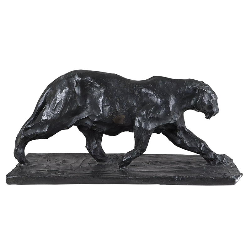 Декоративная статуэтка Eichholtz Jaguar Art Deco Черный Декоративная статуэтка Eichholtz Jaguar Art Deco Черный в Костроме | Loft Concept