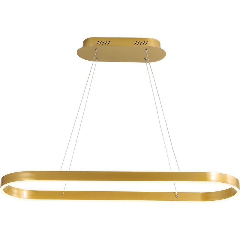 Люстра Ribbon Oval Chandelier Золотой в Костроме | Loft Concept 