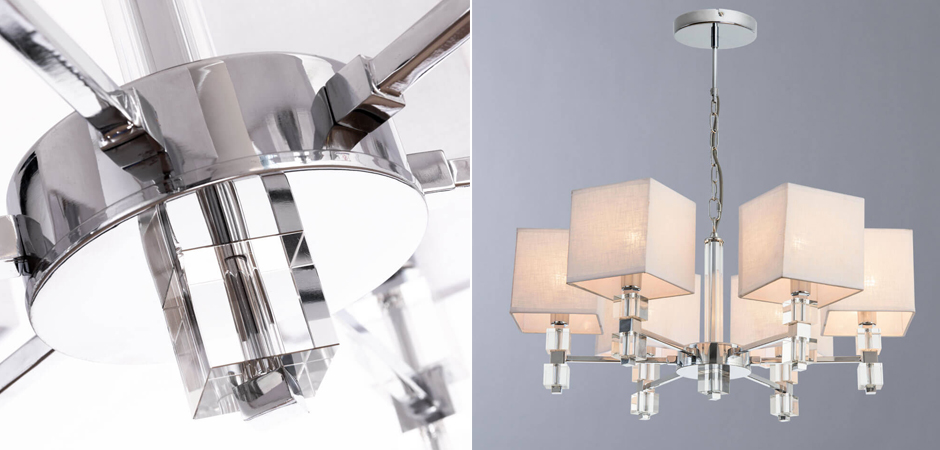 Люстра Tradonico Chandelier Chromium Люстра Tradonico Chandelier Chromium - Loft-Concept в Костроме