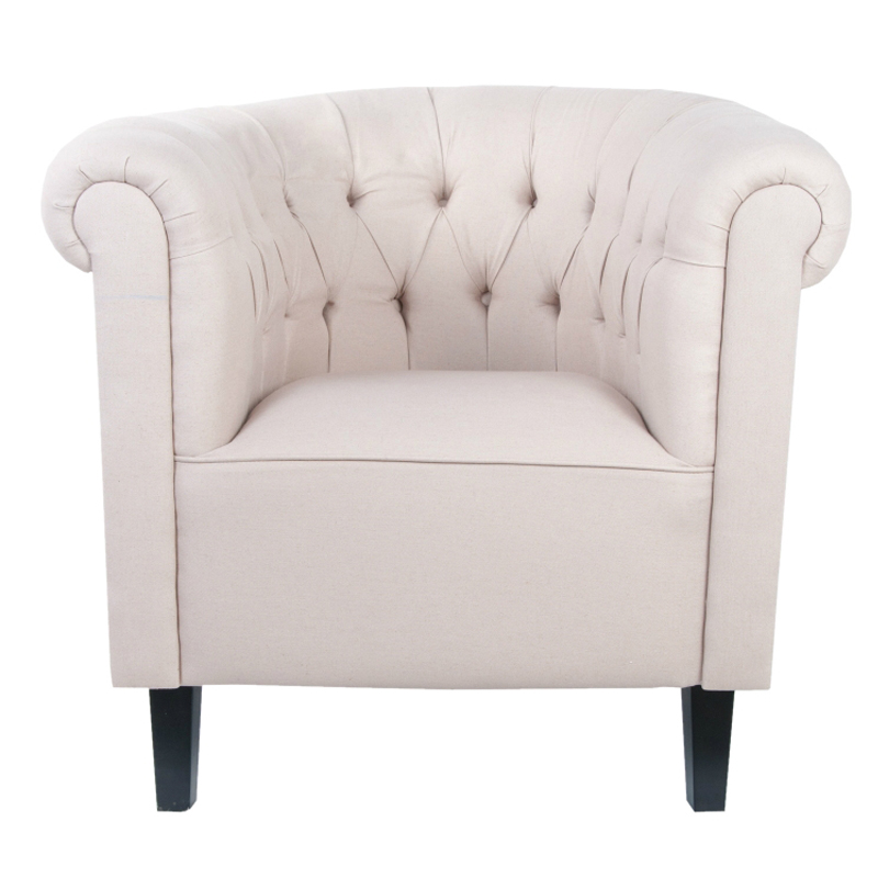 Кресло Redondeado Armchair Бежевый Кресло Redondeado Armchair Бежевый в Костроме | Loft Concept