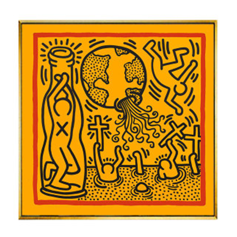 Постер Keith Haring 10 Мульти Постер Keith Haring 10 Мульти в Костроме | Loft Concept