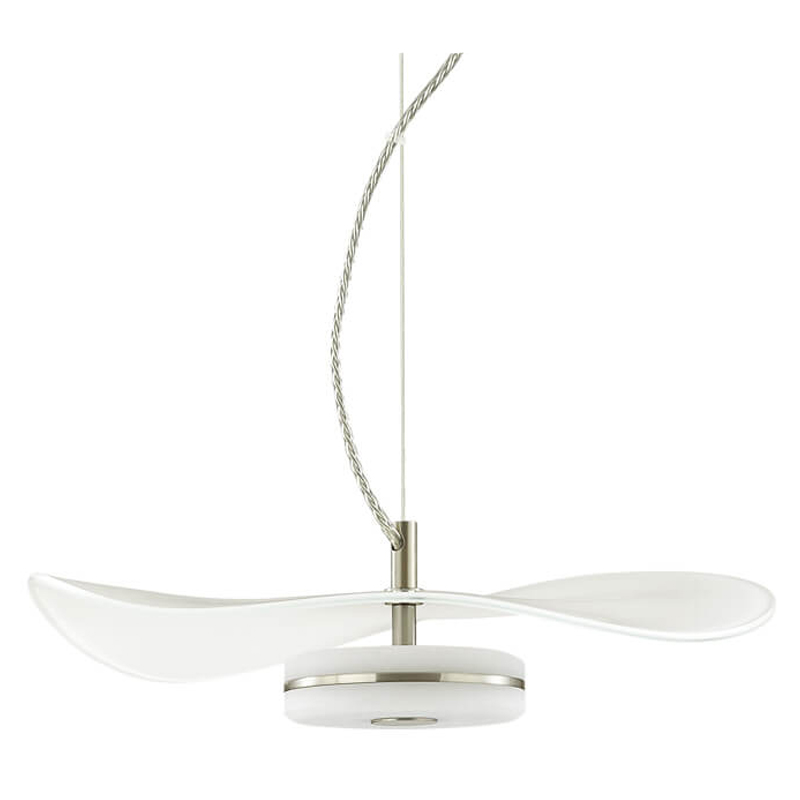 Подвесной светильник Floaty White Hanging lamp Белый Никель Подвесной светильник Floaty White Hanging lamp Белый Никель в Костроме | Loft Concept