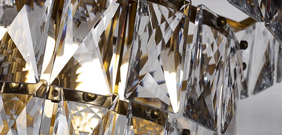 Люстра Tiers Crystal Light Chandelier brass 7 Люстра Tiers Crystal Light Chandelier brass 7 - Loft-Concept в Костроме