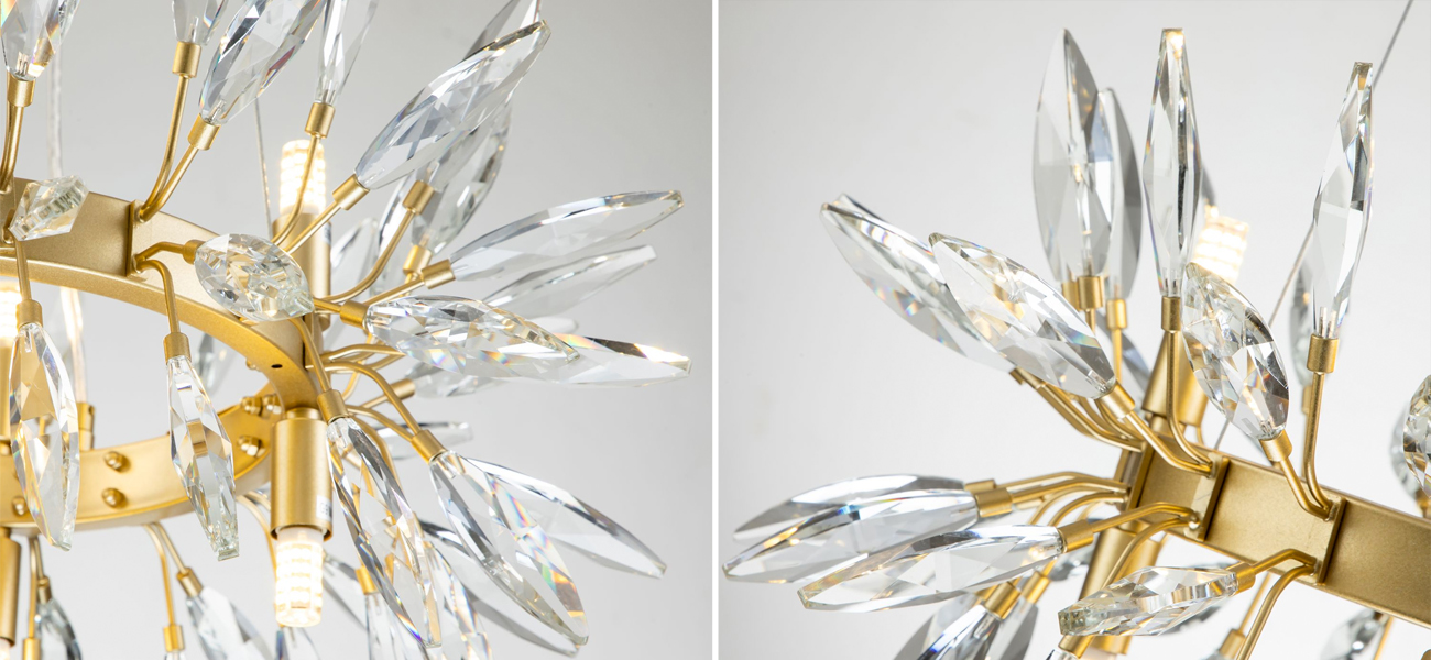 Люстра с хрустальными лепестками FAIRYTREE LIGHT - фото №1