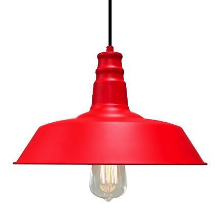 Подвесной светильник Loft Red Bell Красный Подвесной светильник Loft Red Bell Красный в Костроме | Loft Concept