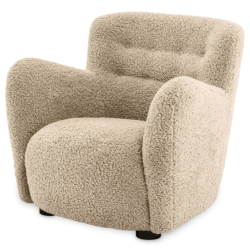 Кресло Eichholtz Chair Bixby Песочный Кресло Eichholtz Chair Bixby Песочный в Костроме | Loft Concept