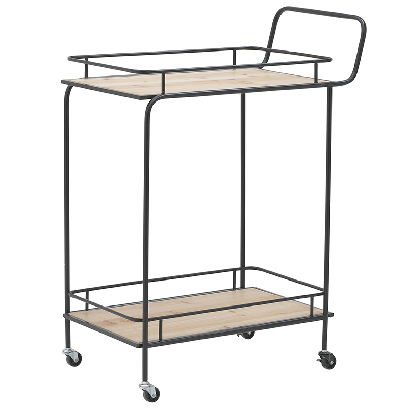 Стол для сервировки Weston Serving Table Черный Древесина Стол для сервировки Weston Serving Table Черный Древесина в Костроме | Loft Concept