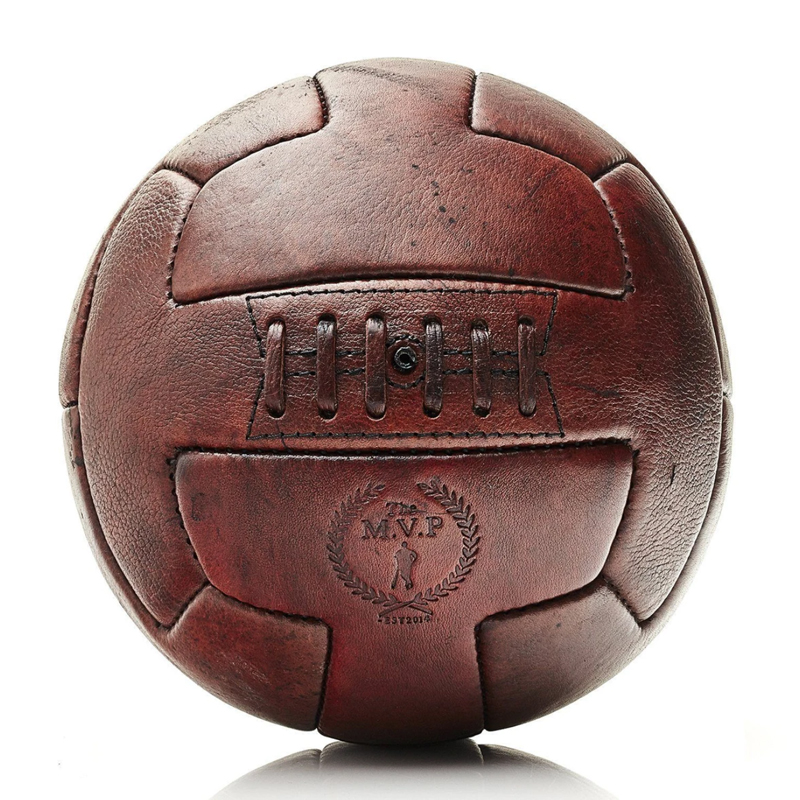 Футбольный Мяч из коричневой Кожи RETRO HERITAGE BROWN LEATHER T SOCCER BALL Коричневый винтаж Футбольный Мяч из коричневой Кожи RETRO HERITAGE BROWN LEATHER T SOCCER BALL Коричневый винтаж в Костроме | Loft Concept