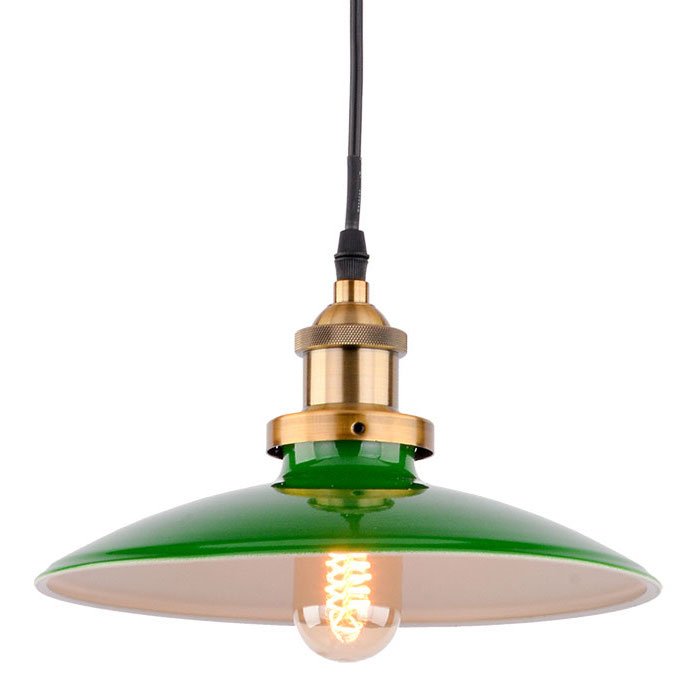 Подвесной светильник Billiards Light Pendant Черный Зеленый Подвесной светильник Billiards Light Pendant Черный Зеленый в Костроме | Loft Concept