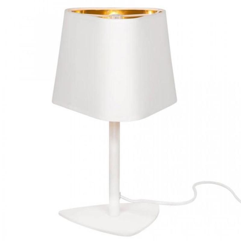 Настольная Лампа Designheure Lighting Table Lamp White Белый Золотой Настольная Лампа Designheure Lighting Table Lamp White Белый Золотой в Костроме | Loft Concept