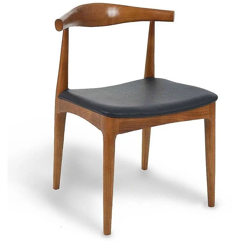 Стул Elbow HANS J.WEGNER Темный Ясень Коричневый Черный Стул Elbow HANS J.WEGNER Темный Ясень Коричневый Черный в Костроме | Loft Concept