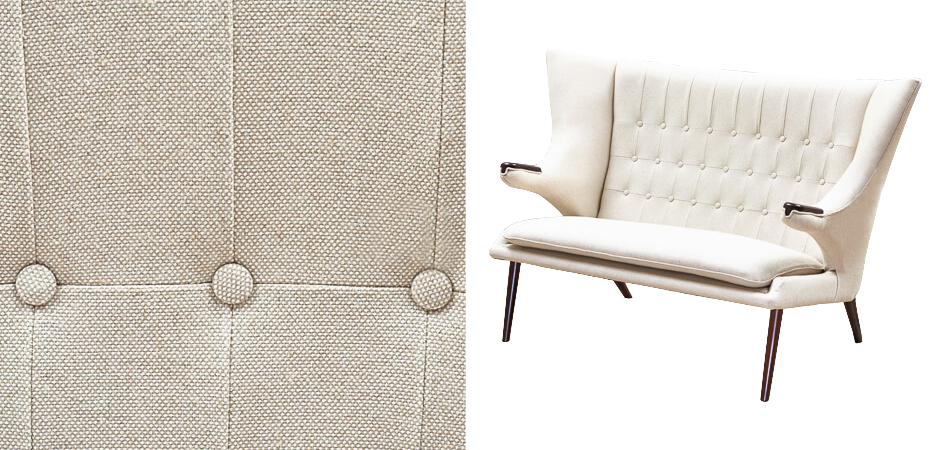 Диван Papa Bear Loveseat Ivory Linen Диван Papa Bear Loveseat Ivory Linen - Loft-Concept в Костроме