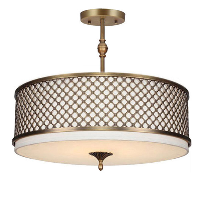 Люстра Kahir Classic Chandelier Латунь Белый Люстра Kahir Classic Chandelier Латунь Белый в Костроме | Loft Concept