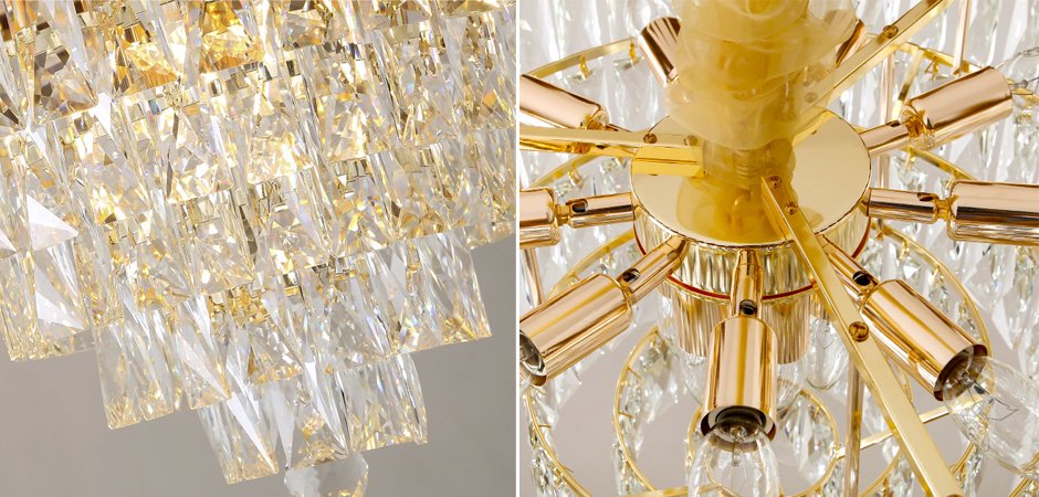 Подвесной светильник KEBO KING CHANDELIER six cascades Подвесной светильник KEBO KING CHANDELIER six cascades - Loft-Concept в Костроме