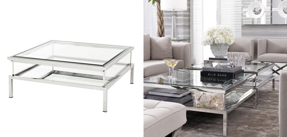 Журнальный стол Eichholtz Coffee Table Harvey Журнальный стол Eichholtz Coffee Table Harvey - Loft-Concept в Костроме