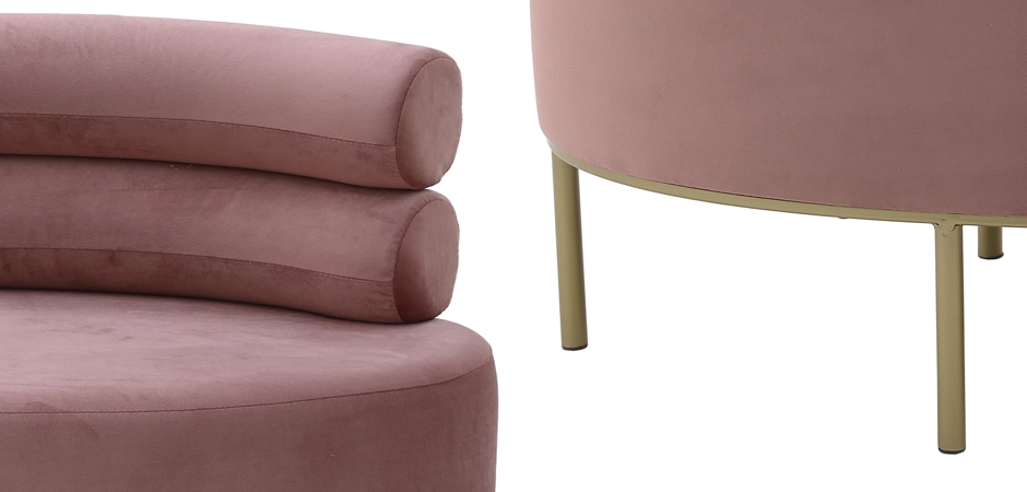 Кушетка Fening Lounge Pink Кушетка Fening Lounge Pink - Loft-Concept в Костроме
