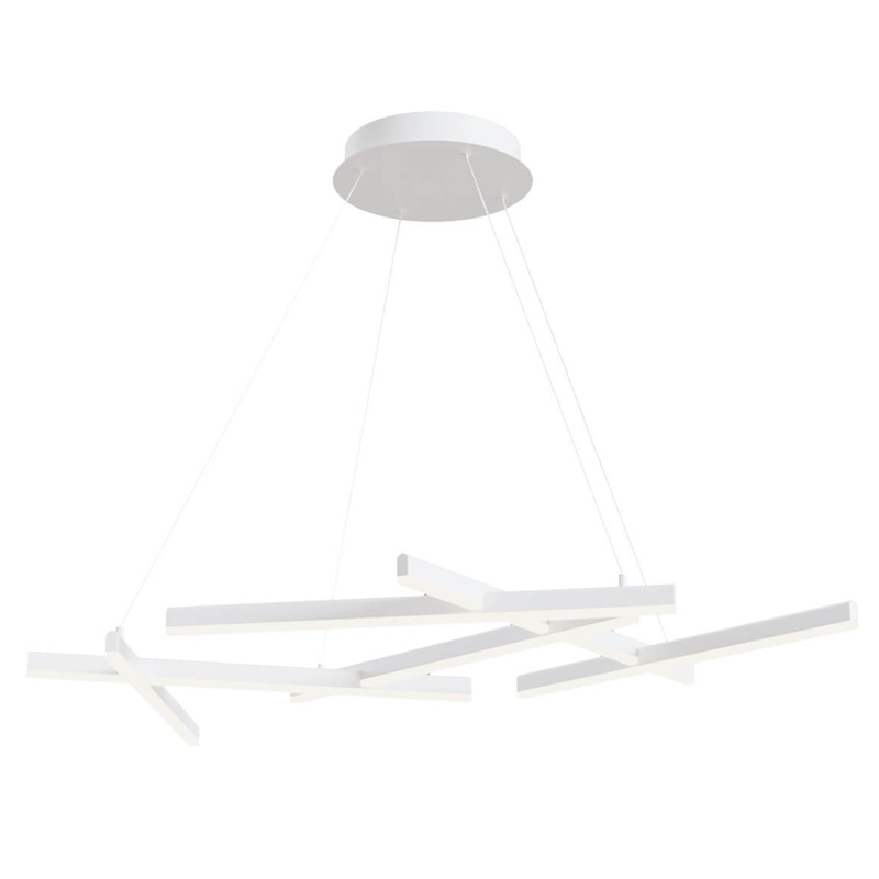 Люстра Smeragde Light Chandelier white Белый Люстра Smeragde Light Chandelier white Белый в Костроме | Loft Concept