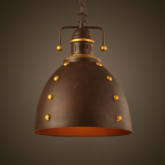 Подвесной светильник Stout Helmet #1 Коричневый Подвесной светильник Stout Helmet #1 Коричневый в Костроме | Loft Concept