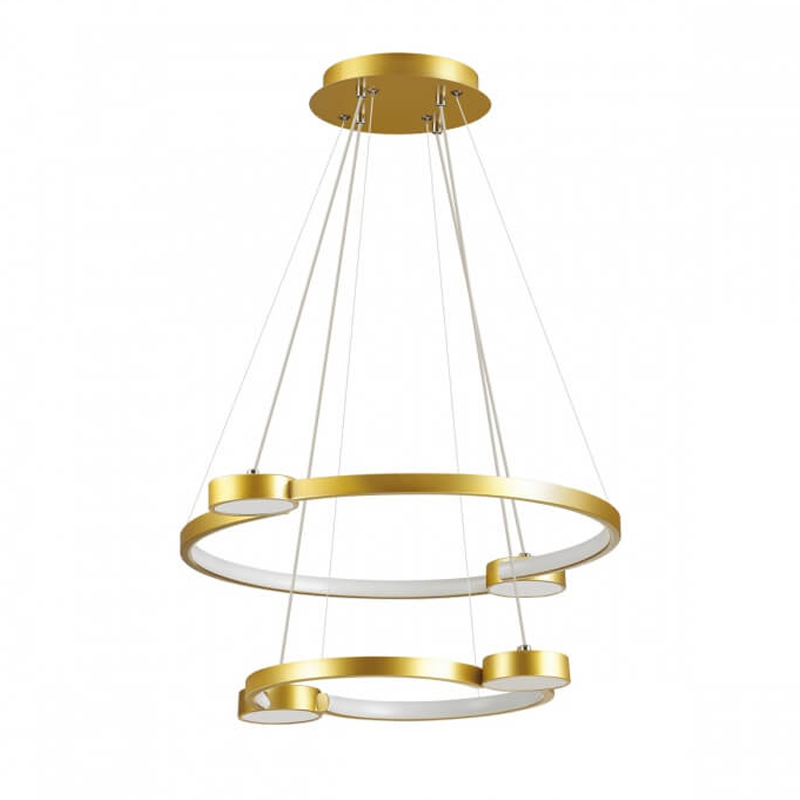 Люстра Lerida Round Золотая Золотой Люстра Lerida Round Золотая Золотой в Костроме | Loft Concept