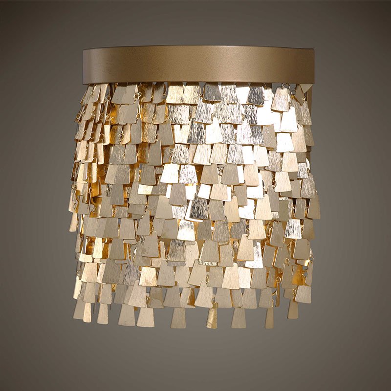 Бра Uttermost Lamps Tillie Wall Lamp Золотой Бра Uttermost Lamps Tillie Wall Lamp Золотой в Костроме | Loft Concept