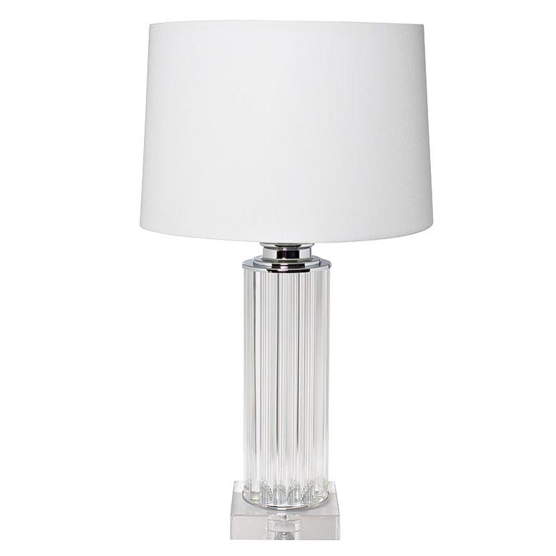 Настольная лампа Arlette Table Lamp Хром Светло-серый Настольная лампа Arlette Table Lamp Хром Светло-серый в Костроме | Loft Concept