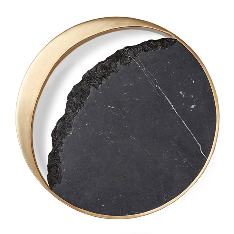 Бра Eclipse WALL LAMP Ginger and Jagger Black Латунь Черный Мрамор Nero Бра Eclipse WALL LAMP Ginger and Jagger Black Латунь Черный Мрамор Nero в Костроме | Loft Concept