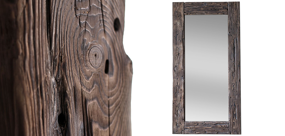 Зеркало Aged Wood Mirror Зеркало Aged Wood Mirror - Loft-Concept в Костроме