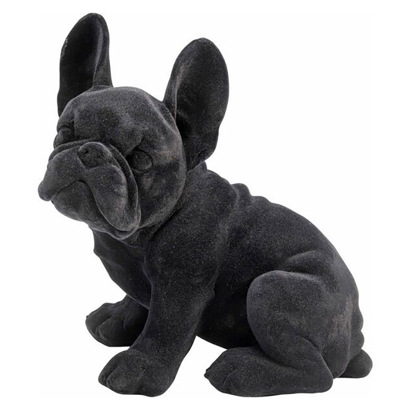 Статуэтка декоративная черная собака Black Dog Черный Статуэтка декоративная черная собака Black Dog Черный в Костроме | Loft Concept