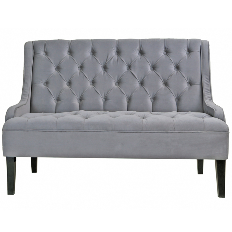 Диван Folket Sofa velour gray Серый (Gray) Диван Folket Sofa velour gray Серый (Gray) в Костроме | Loft Concept