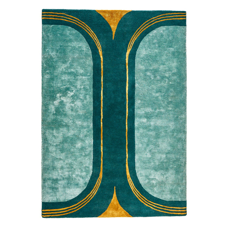 Ковер Carpet Green & Gold Мульти Ковер Carpet Green & Gold Мульти в Костроме | Loft Concept