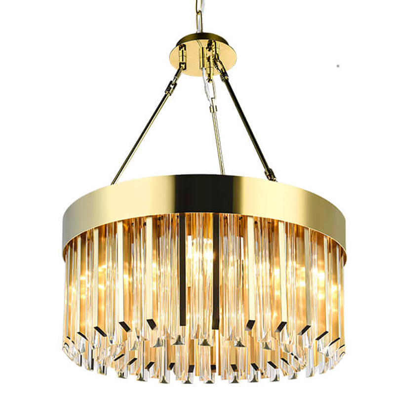 Люстра Zacaria Chandelier 60 Золотой Прозрачный (Transparent) Люстра Zacaria Chandelier 60 Золотой Прозрачный (Transparent) в Костроме | Loft Concept