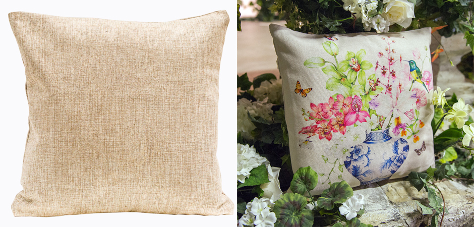 Декоративная подушка Orchids and Iris Pillow Декоративная подушка Orchids and Iris Pillow - Loft-Concept в Костроме