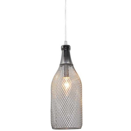 Подвесной светильник Loft Grid Pendant Tall Chrome Хром Подвесной светильник Loft Grid Pendant Tall Chrome Хром в Костроме | Loft Concept