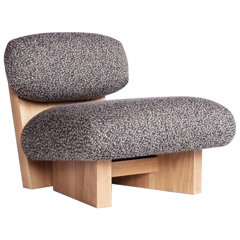 Дизайнерское кресло Gia Chair Серый Древесина Дизайнерское кресло Gia Chair Серый Древесина в Костроме | Loft Concept