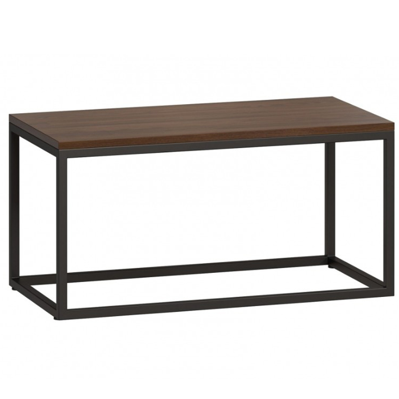 Кофейный стол Industrial Oak Philomel Coffee Table Коричневый Черный Кофейный стол Industrial Oak Philomel Coffee Table Коричневый Черный в Костроме | Loft Concept