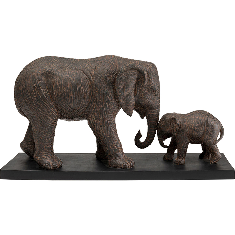 Статуэтка Dumbo Elephants Коричневый Статуэтка Dumbo Elephants Коричневый в Костроме | Loft Concept