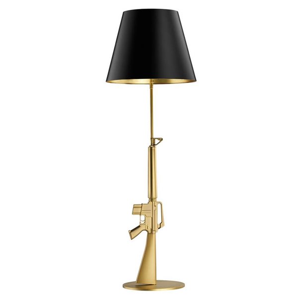 Торшер Flos Guns Lounge Gun Серебряный Золотой Торшер Flos Guns Lounge Gun Серебряный Золотой в Костроме | Loft Concept
