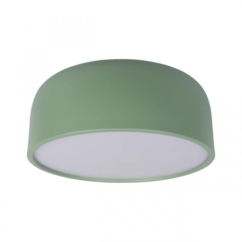 Светильник потолочный круглый Color cup Green Белый Зеленый Светильник потолочный круглый Color cup Green Белый Зеленый в Костроме | Loft Concept