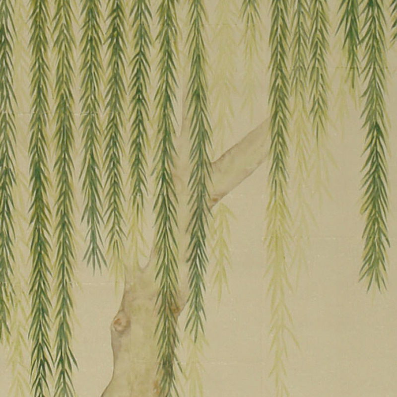 Обои ручная роспись Willow Original colourway on Statue India tea paper Обои ручная роспись Willow Original colourway on Statue India tea paper в Костроме | Loft Concept
