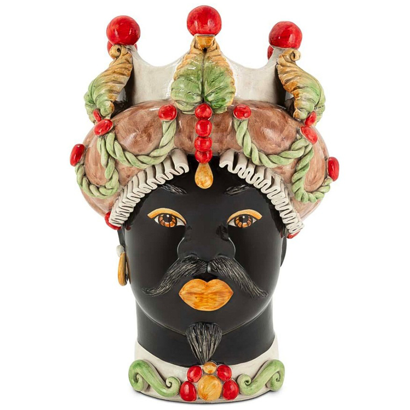 Ваза Vase Moro Man Medium Rustic Мульти Ваза Vase Moro Man Medium Rustic Мульти в Костроме | Loft Concept