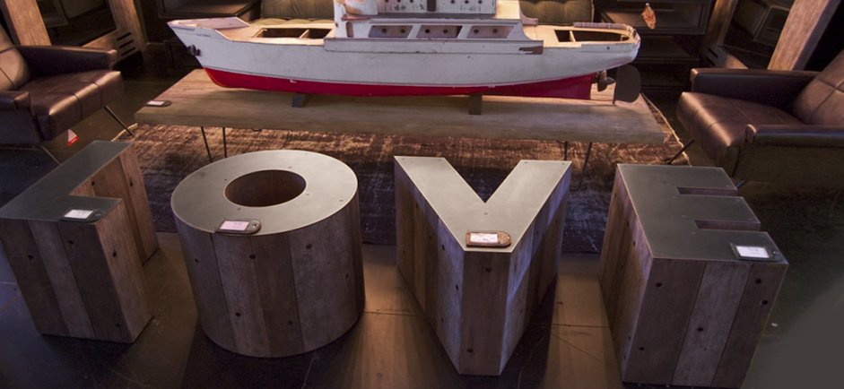 Столик Wooden Alphabet F Side Table Столик Wooden Alphabet F Side Table - Loft-Concept в Костроме