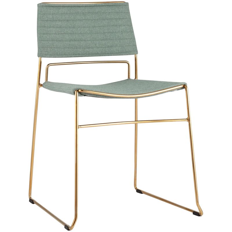 Стул Samuel Chair Светло-Зеленый Зеленый Золотой Стул Samuel Chair Светло-Зеленый Зеленый Золотой в Костроме | Loft Concept