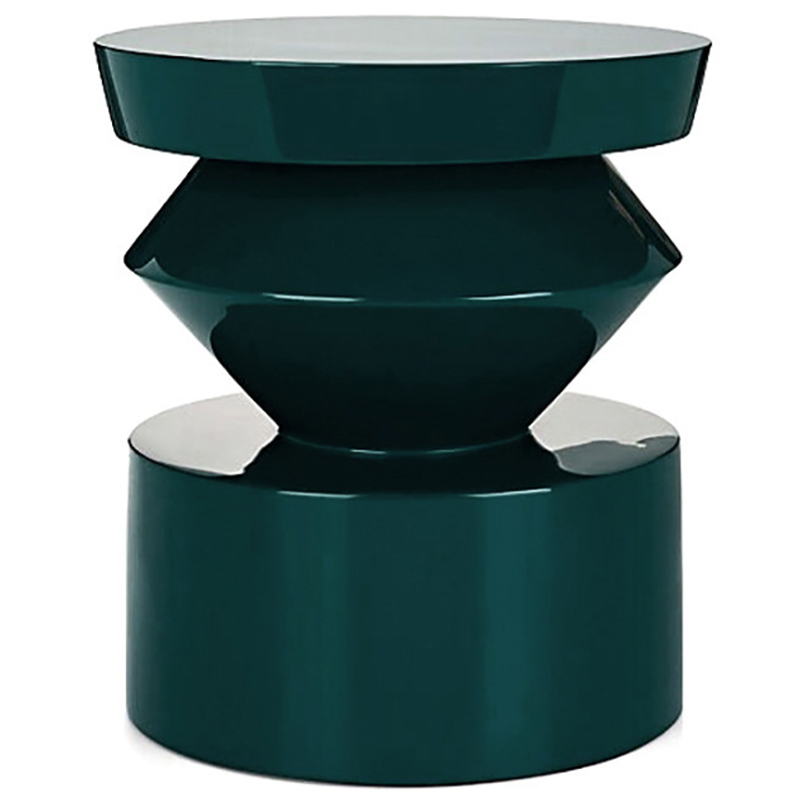 Приставной столик UMA SIDE TABLE Peacock Изумрудный Приставной столик UMA SIDE TABLE Peacock Изумрудный в Костроме | Loft Concept
