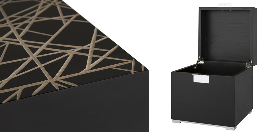 Сундук Silver Buckle Cube Сундук Silver Buckle Cube - Loft-Concept в Костроме