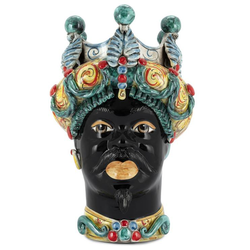 Ваза VASE MORO MAN BAROQUE TRAD Мульти Ваза VASE MORO MAN BAROQUE TRAD Мульти в Костроме | Loft Concept