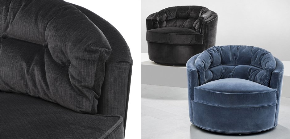 Кресло Eichholtz Chair Recla Black Кресло Eichholtz Chair Recla Black - Loft-Concept в Костроме
